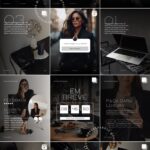 Templates criativos editaveis Instagram   Instagram post template   Packs da Boss    2 150x150